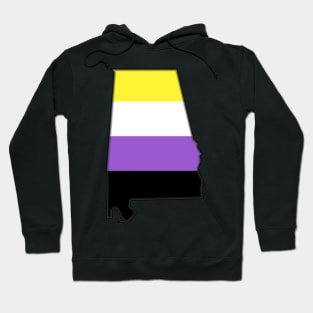 Alabama Non-Binary Pride! Hoodie